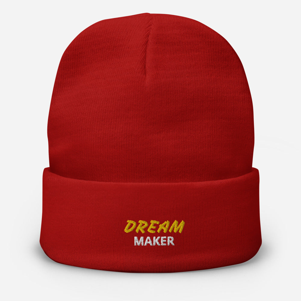 DREAM MAKER - Embroidered Beanie
