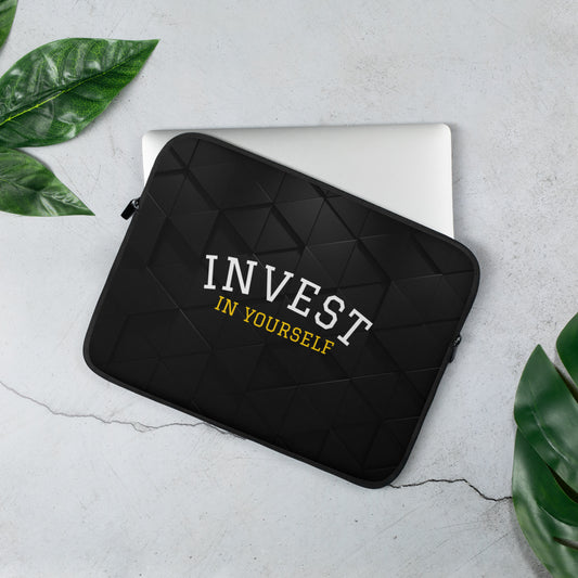 INVEST IN YOURSELF - Laptop Sleeve