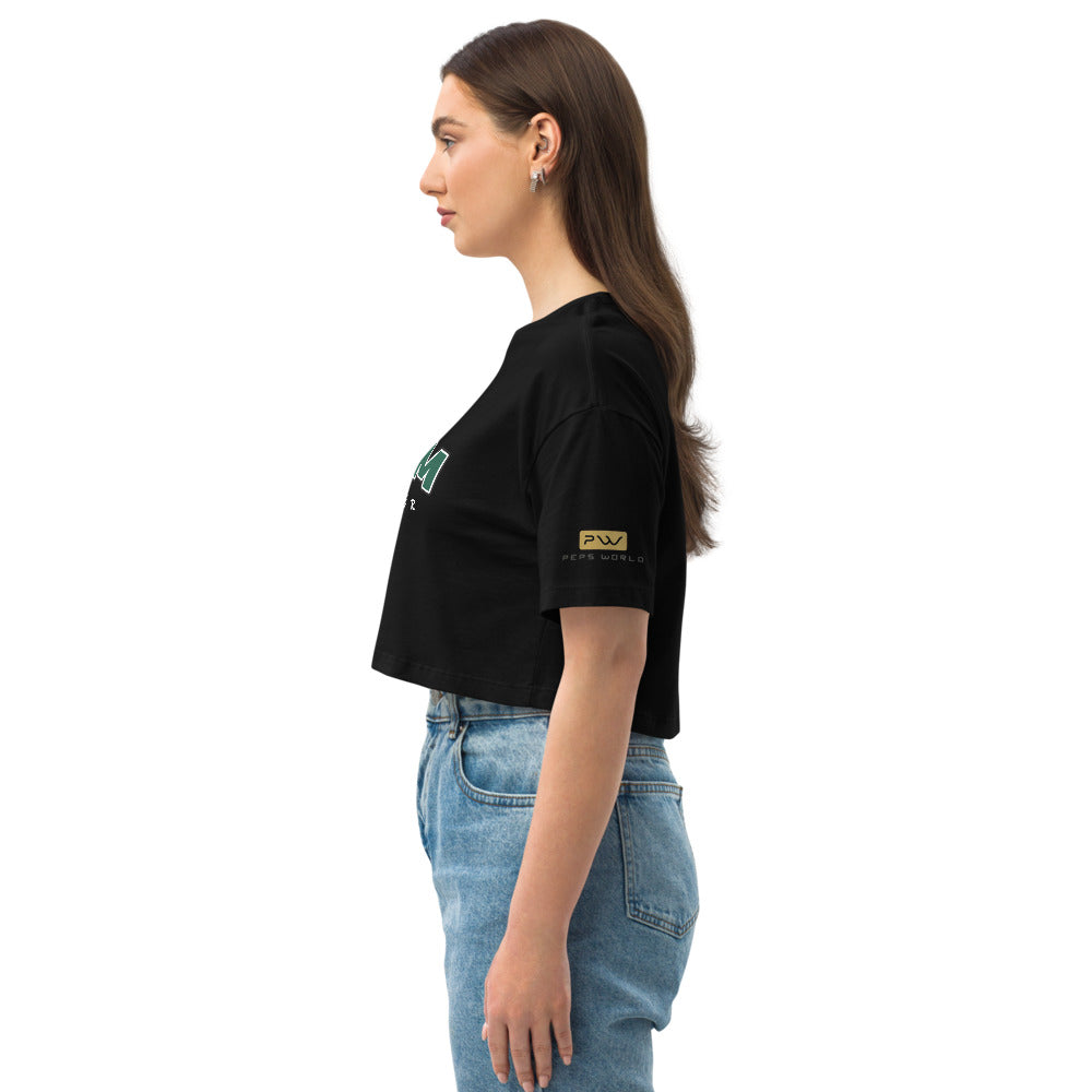 DREAM MAKER - CL- Loose drop shoulder crop top