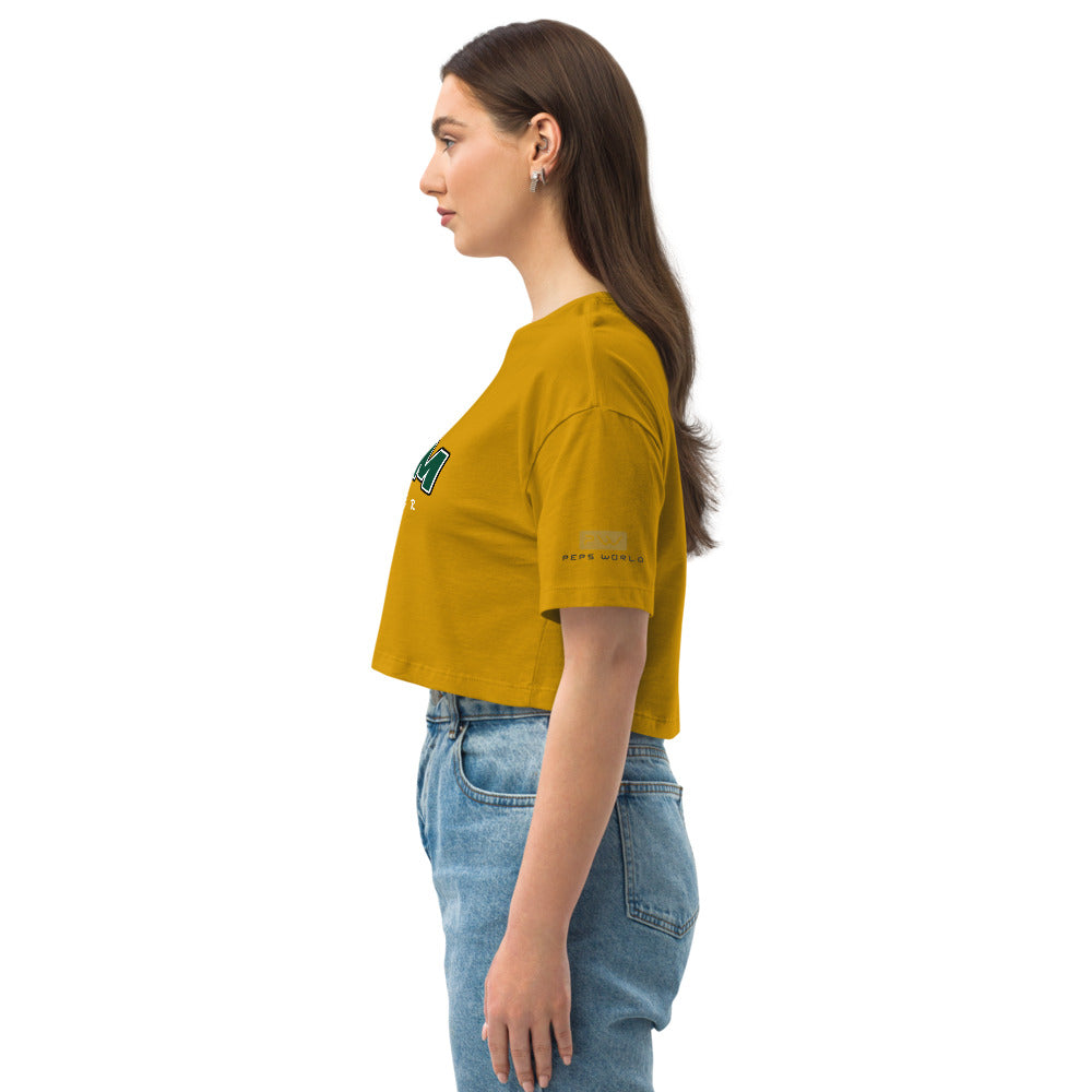 DREAM MAKER - CL- Loose drop shoulder crop top