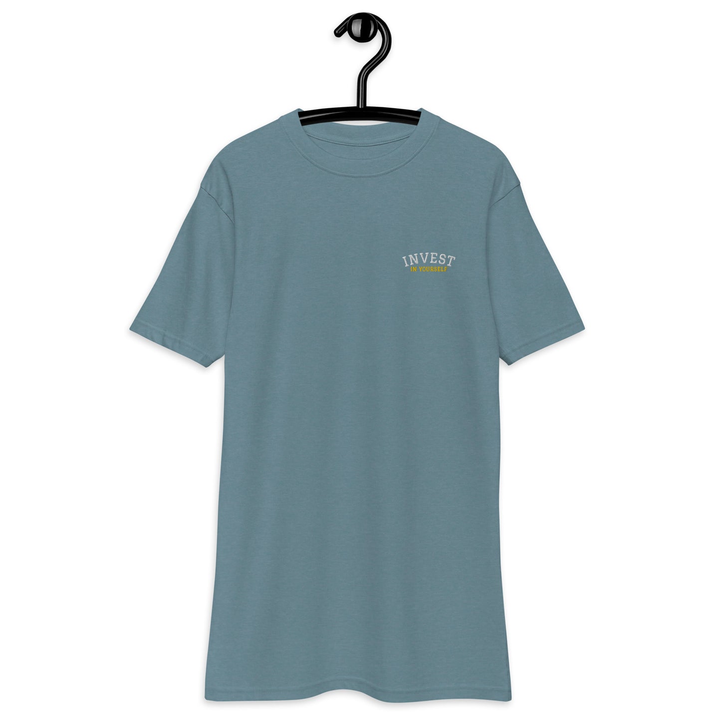 INVEST IN YOUR SELF - Men’s premium heavyweight tee