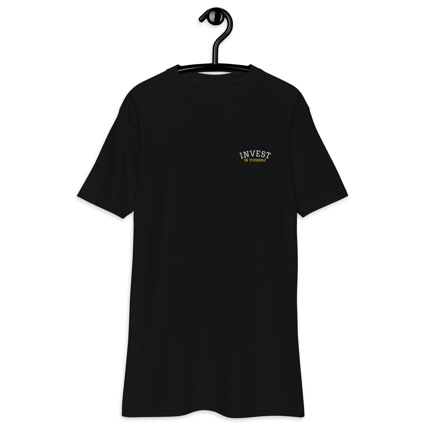 INVEST IN YOUR SELF - Men’s premium heavyweight tee