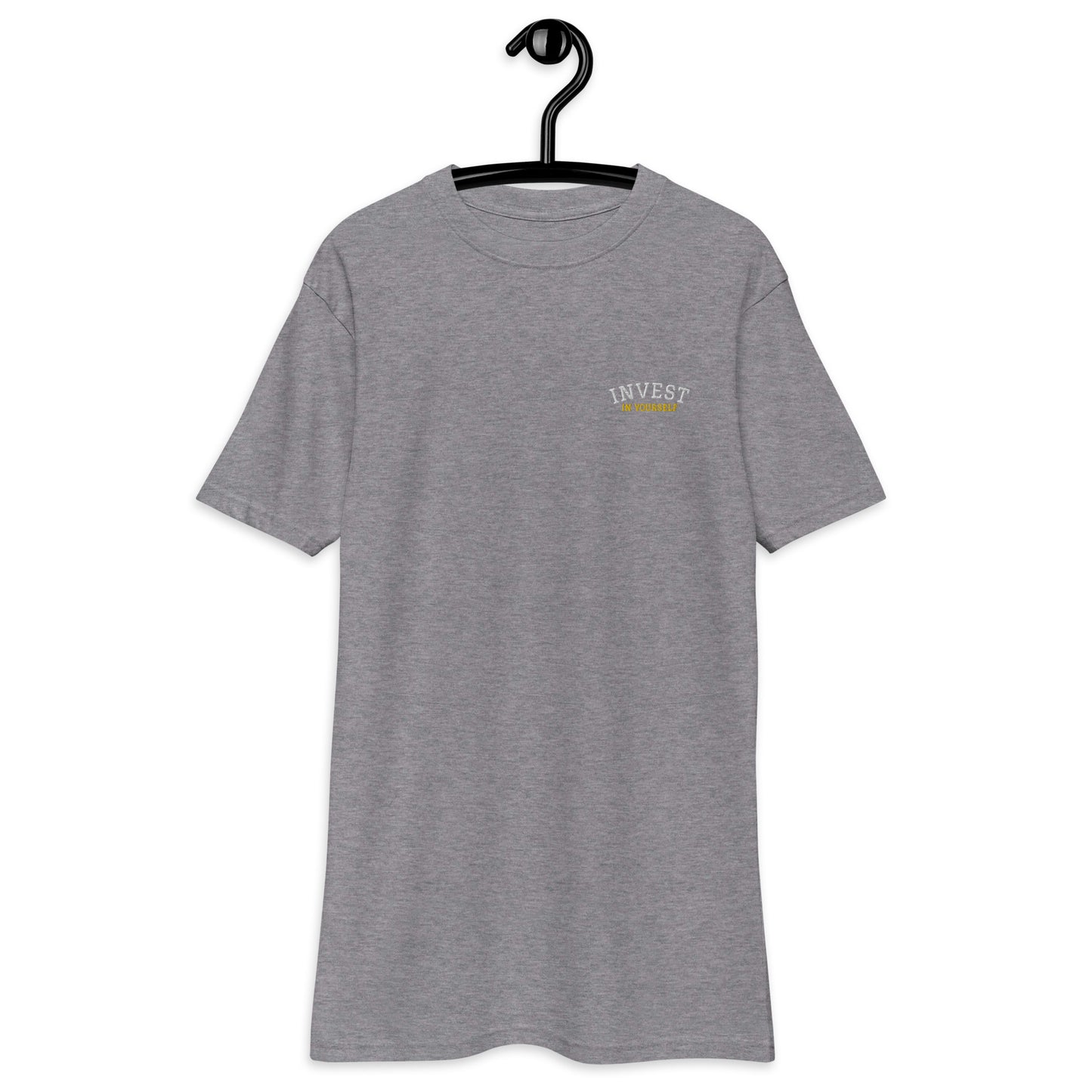 INVEST IN YOUR SELF - Men’s premium heavyweight tee