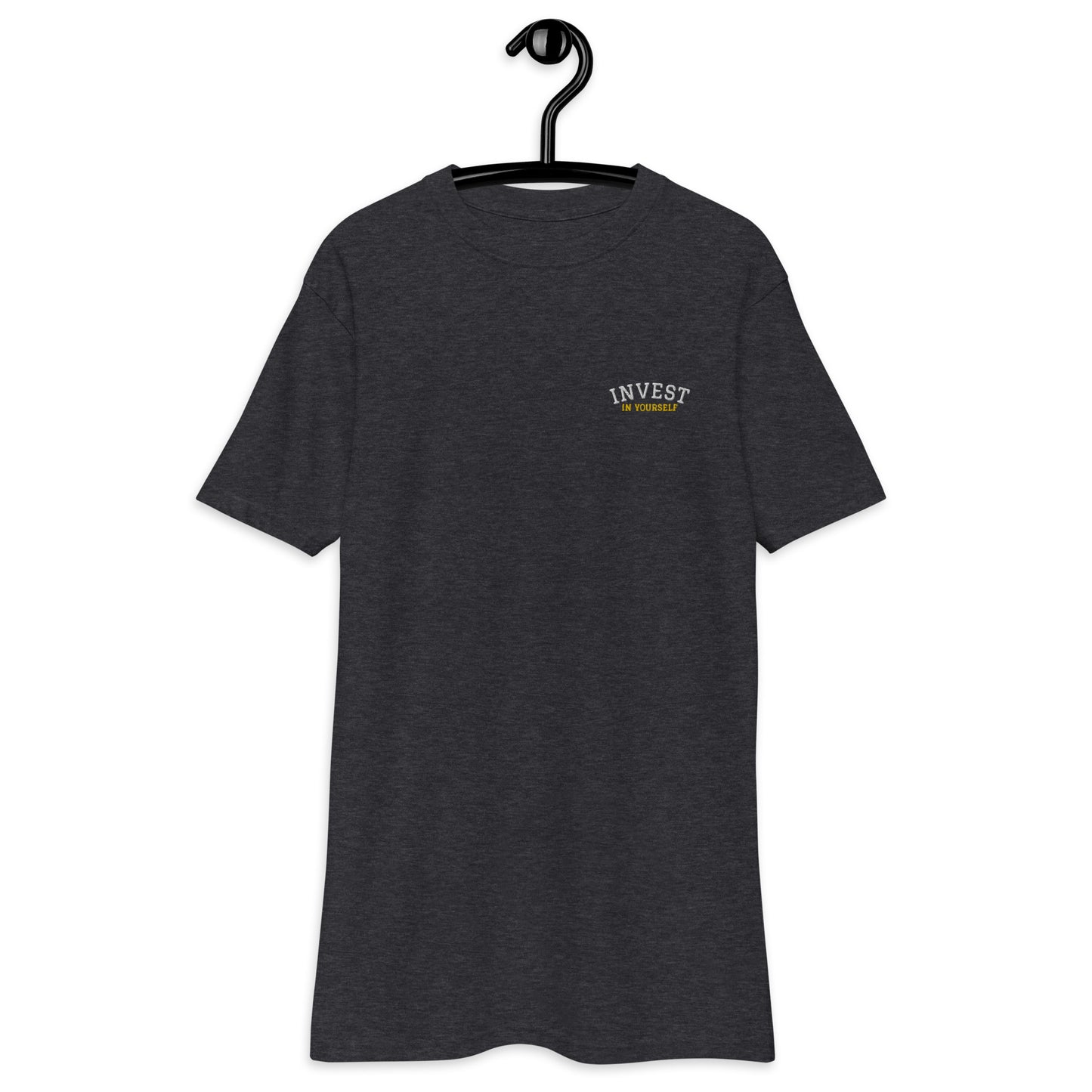 INVEST IN YOUR SELF - Men’s premium heavyweight tee