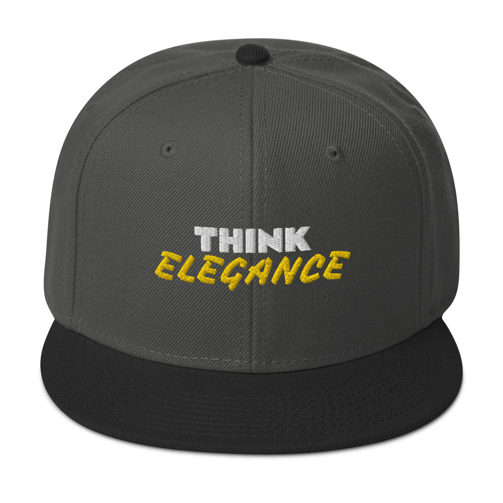 THINK ELEGANCE - Snapback Hat