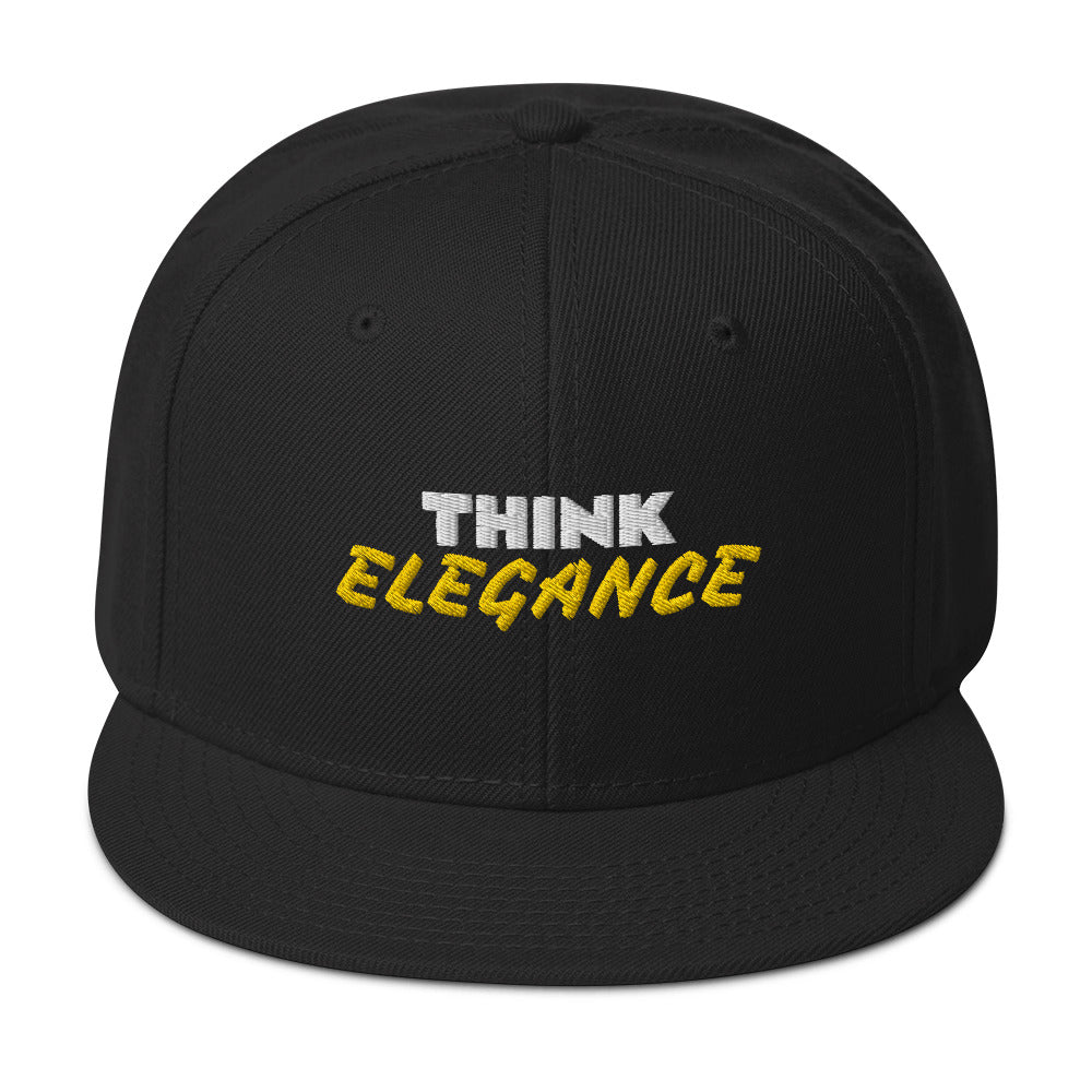 THINK ELEGANCE - Snapback Hat