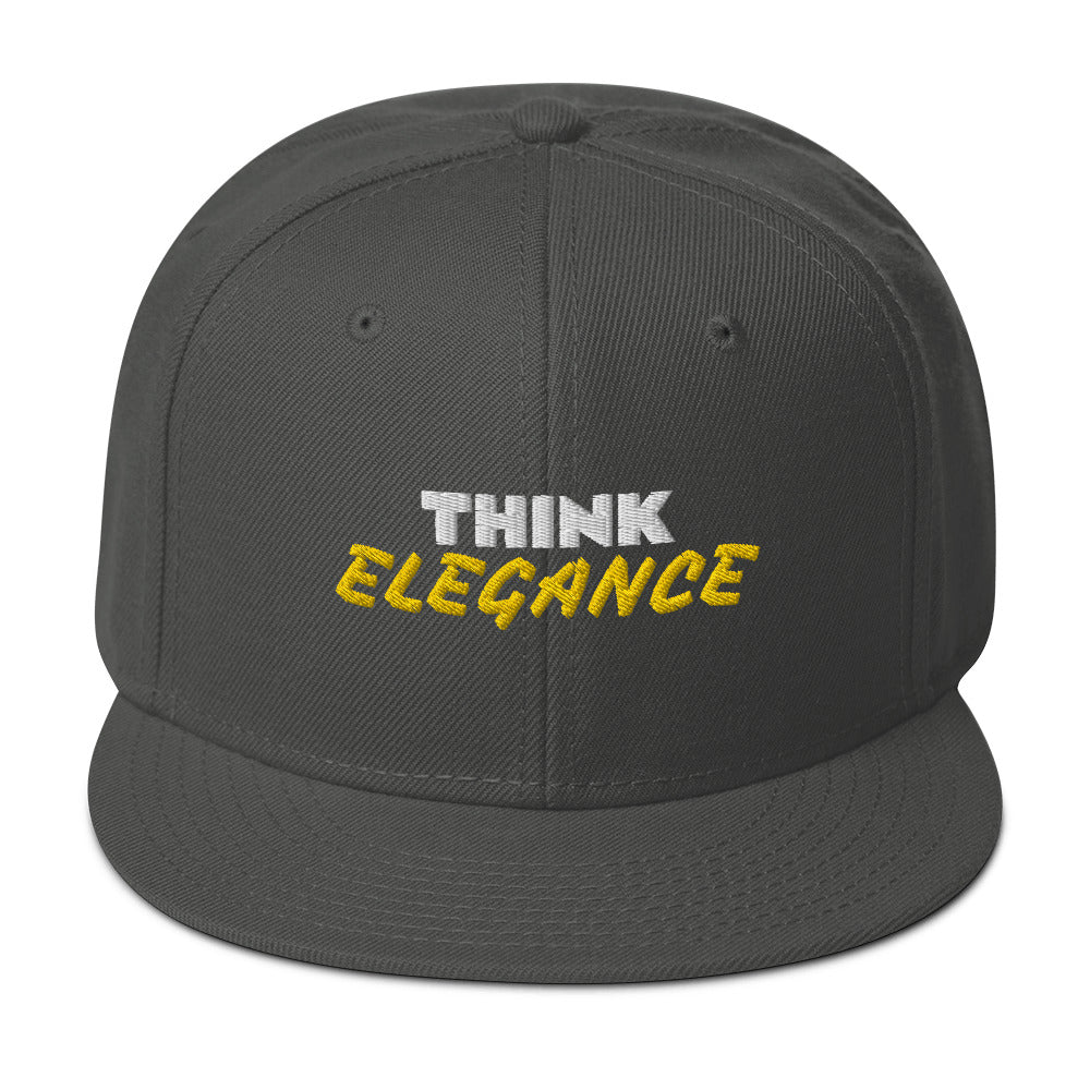 THINK ELEGANCE - Snapback Hat