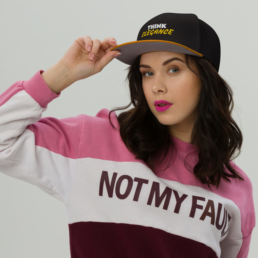 THINK ELEGANCE - Snapback Hat