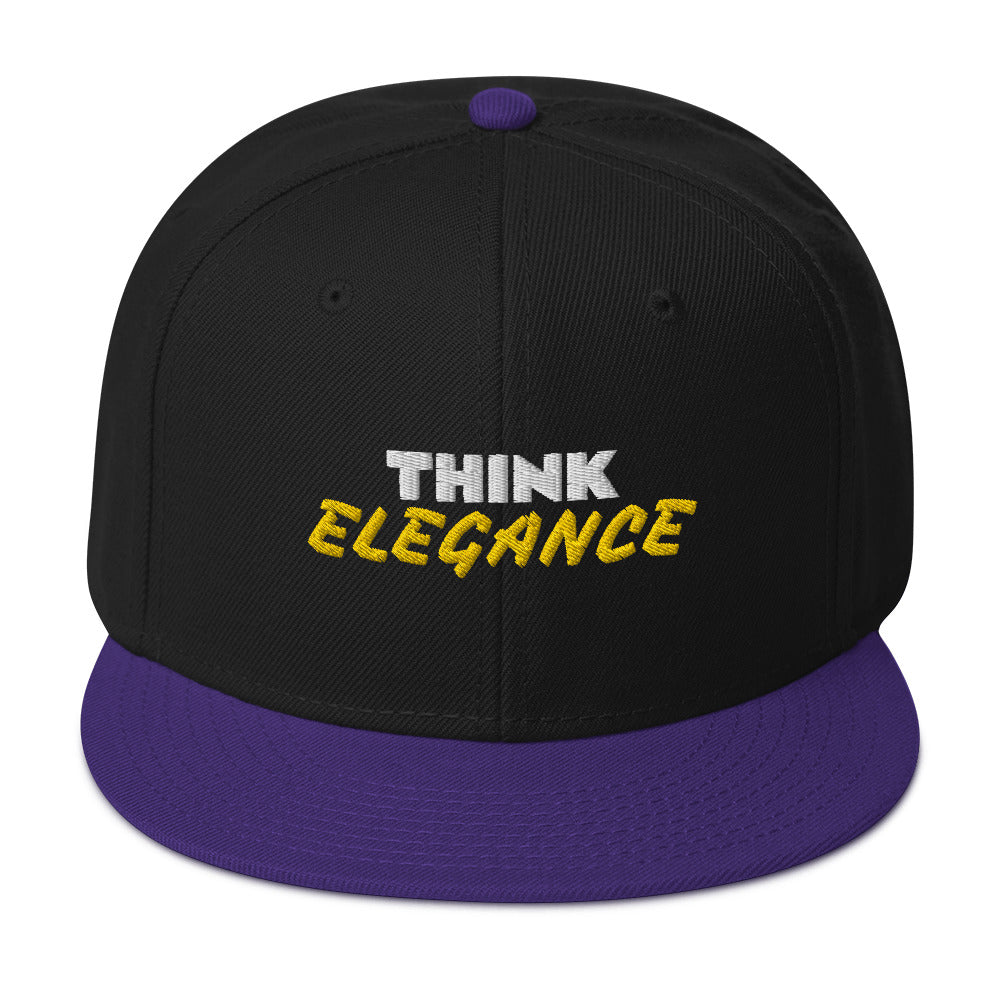 THINK ELEGANCE - Snapback Hat