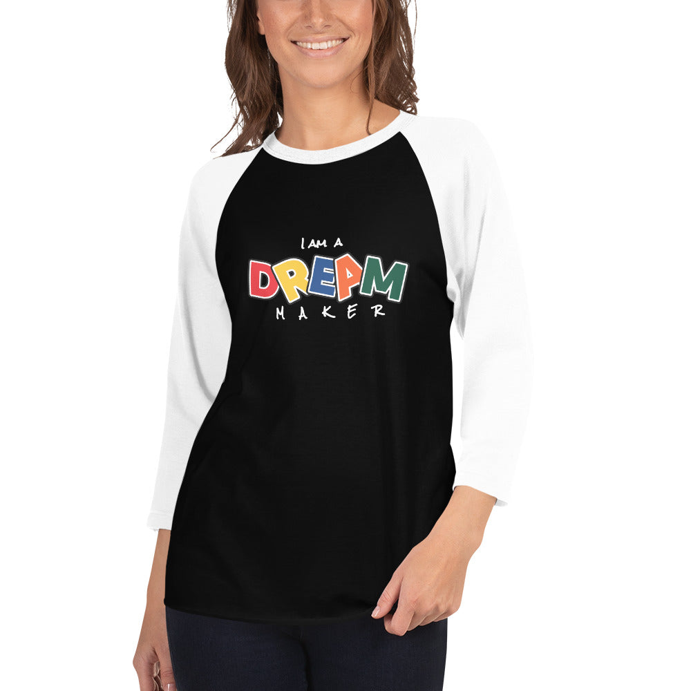 DREAM MAKER - CL- 3/4 sleeve raglan shirt