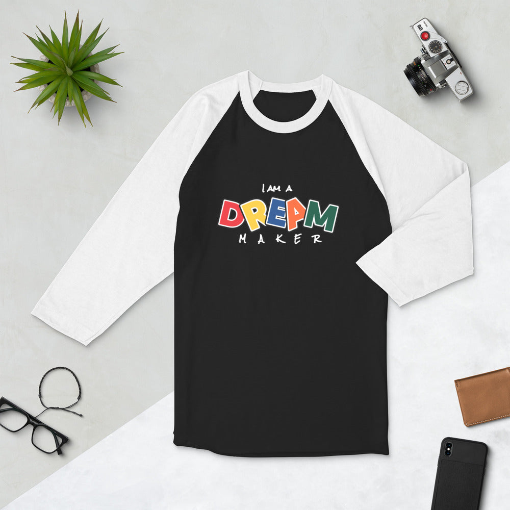 DREAM MAKER - CL- 3/4 sleeve raglan shirt