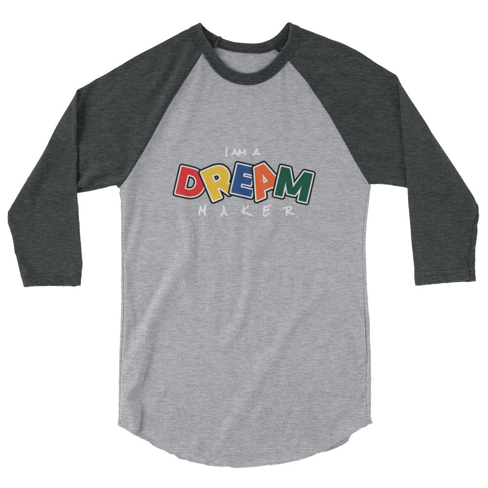 DREAM MAKER - CL- 3/4 sleeve raglan shirt