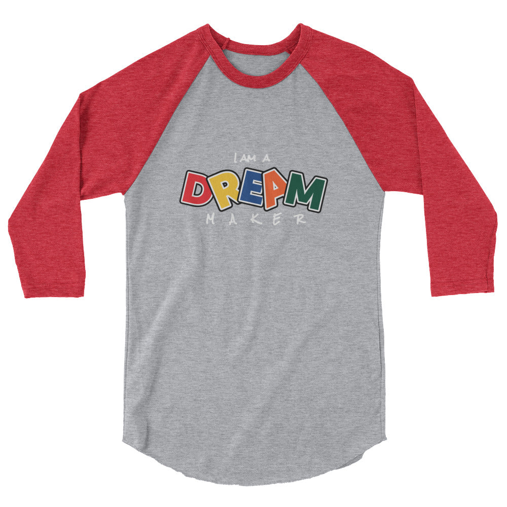 DREAM MAKER - CL- 3/4 sleeve raglan shirt