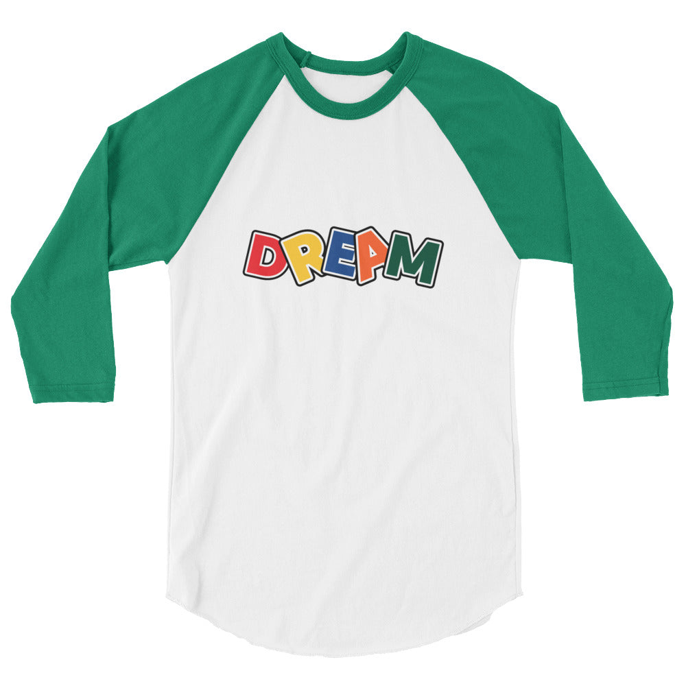 DREAM MAKER - CL- 3/4 sleeve raglan shirt