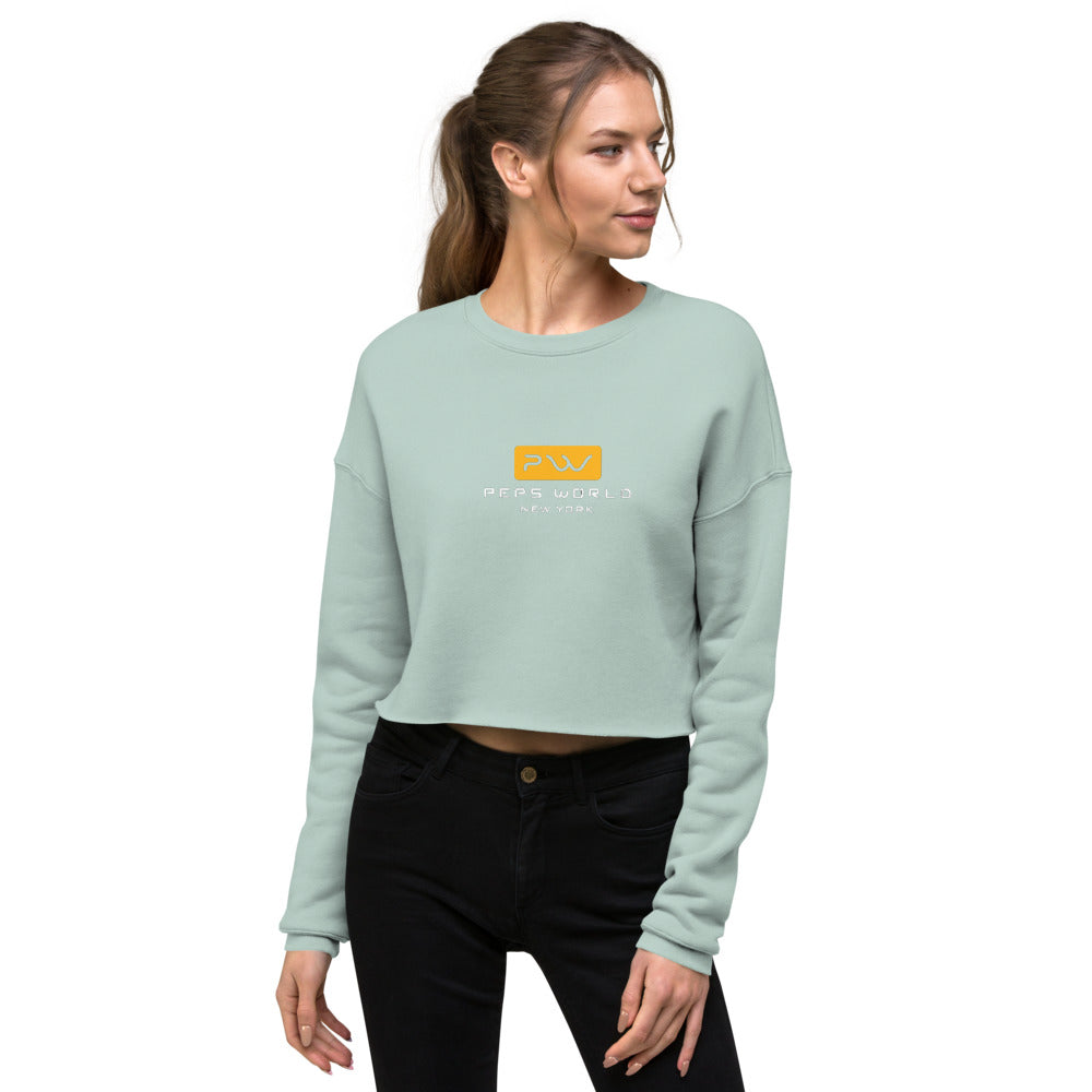 PEPS WORLD - Crop Sweatshirt