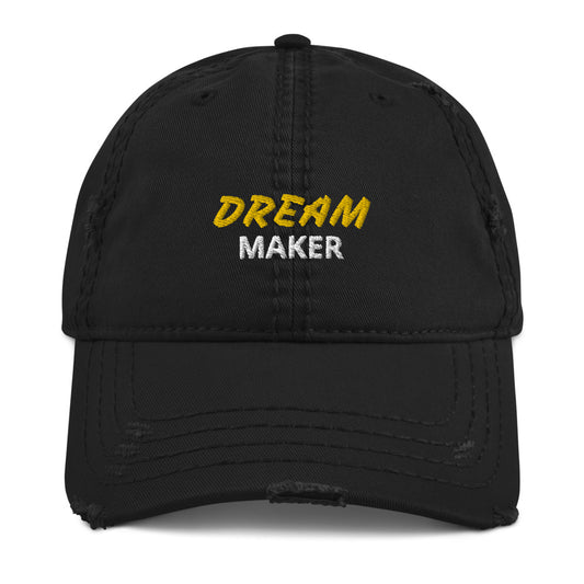 DREAM MAKER - Distressed Dad Hat