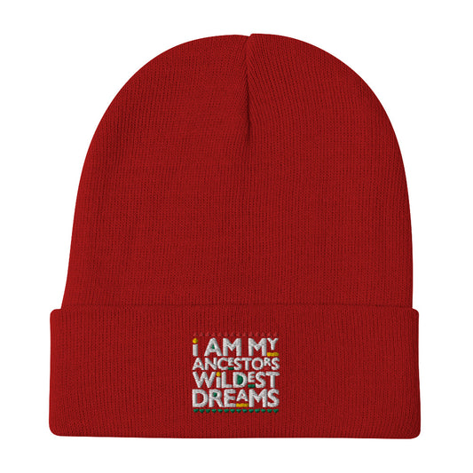 WILDEST DREAM - Embroidered Beanie